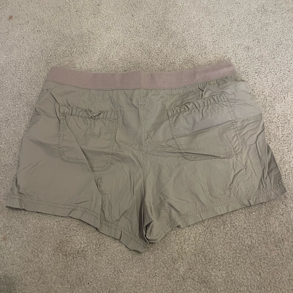 a.n.a Tan Cargo Shorts with Drawstring Waist - Picture 3 of 3
